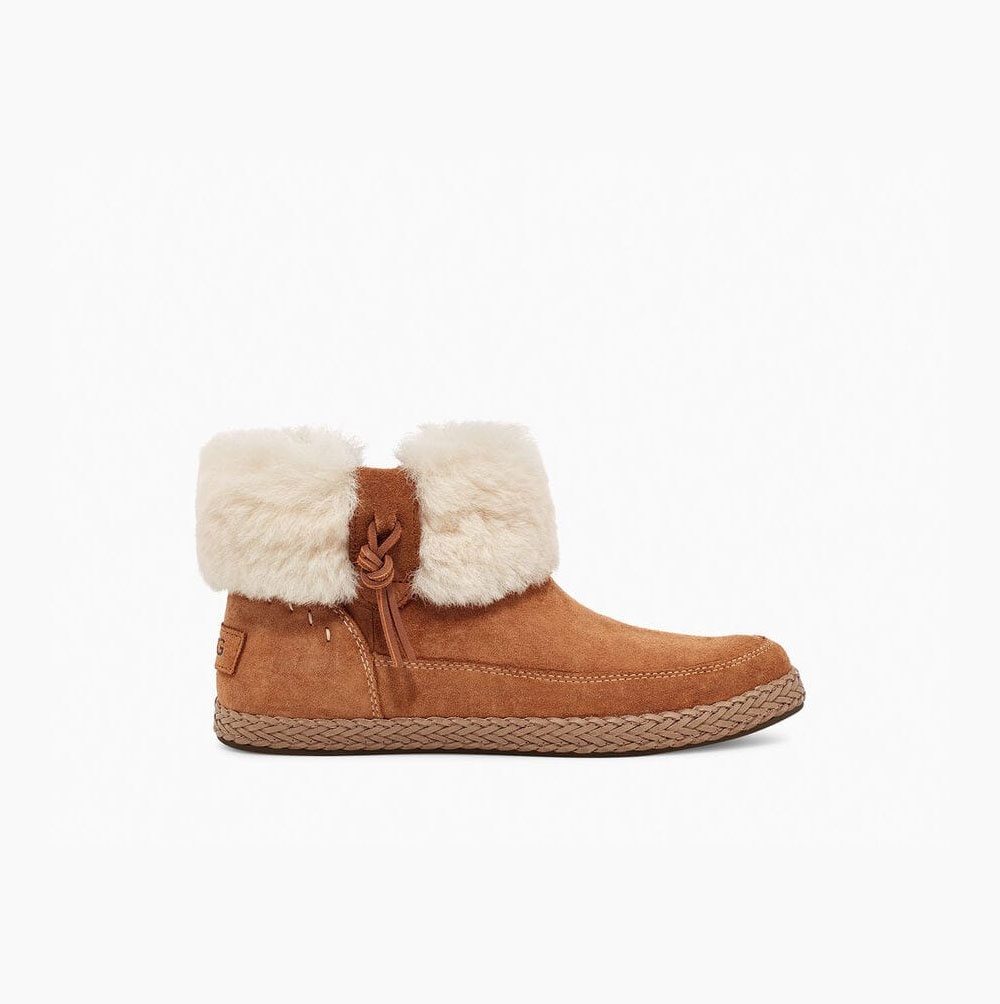 UGG Elowen - Boots Dame - Brune (NO-I336)